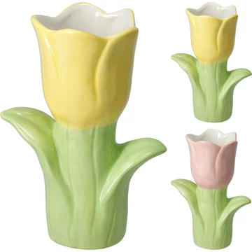 Kaspó tulipán alakú 21 cm 