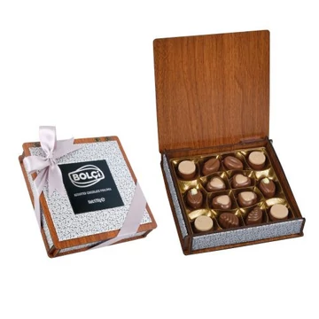 Bolci Wood&Leather Silver box 130g