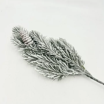 Havas fenyő ág – 35 cm, tobozzal