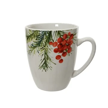 Fagyöngyös porcelán csésze 