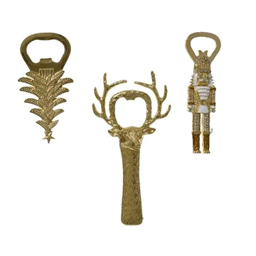 Kupaknyitó karácsonyi figurás fém – 13,5 cm