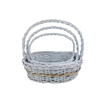   Ovális aranyozott kosár x3 RT230199 
