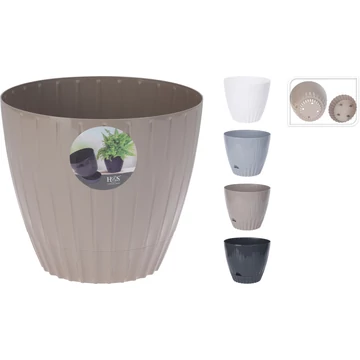 Műanyag kaspó PP 2.400 ml 