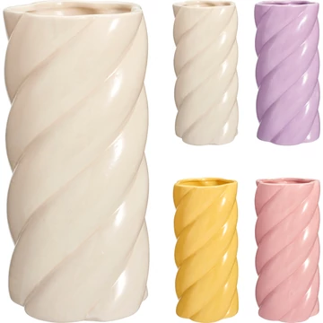 Hullámos dolomit váza 25 cm