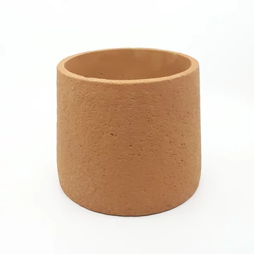 Trapéz "Nature" kaspó 16,5 cm, terrakotta