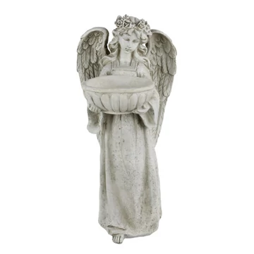 Angyal tállal 40 cm  QTY719006