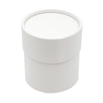 Papírdoboz henger 8 x 6 cm, fehér