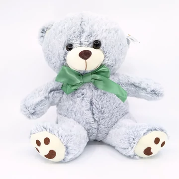 Maci plüss 30 cm szürke
