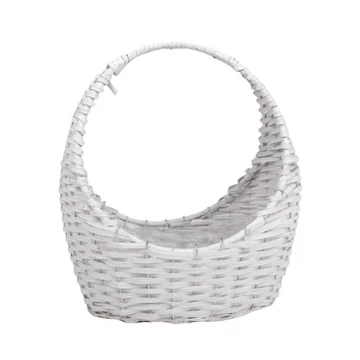 Kosár fehér 41 cm