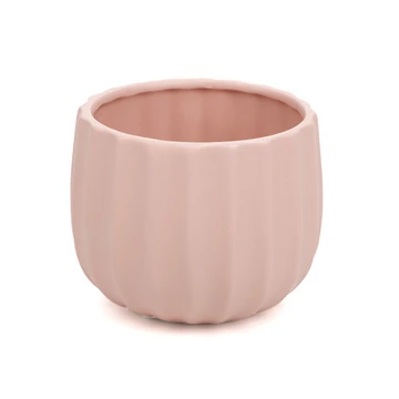 Deco kaspó pasztel rózsaszín 10x9,5 cm