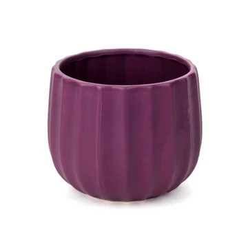 Deco kaspó matt lila 10x9,5 cm