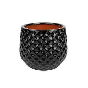 Caldera Wibo kaspó szürke 16 cm