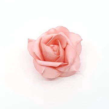 Polyfoam rózsafej 10 cm 12db/csomag, rózsaszín