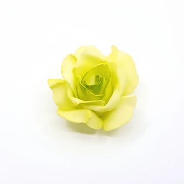 Polyfoam rózsafej 10 cm 12db/csomag, zöld