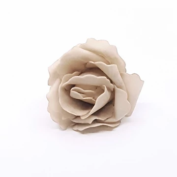 Polyfoam rózsafej 7 cm 12 db/csomag, bézs