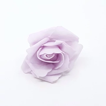 Polyfoam rózsafej 7 cm 12 db/csomag, halvány rózsaszín