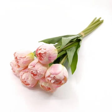 Tulipán gumi x7 kötegelt, rózsaszín