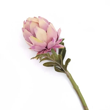Protea selyem 45 cm rózsaszín