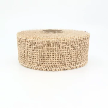 Juta szalag – 5 cm × 10 m, bézs