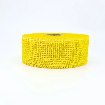 Juta szalag – 5 cm × 10 m, sárga