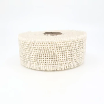 Juta szalag – 5 cm × 10 m, krém
