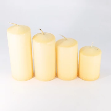 Adventi lépcsős gyertya 4 db-os, krém