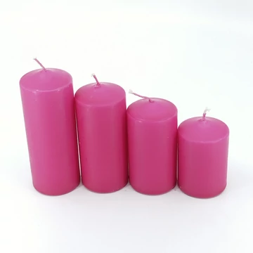 Adventi lépcsős gyertya 4 db-os, magenta