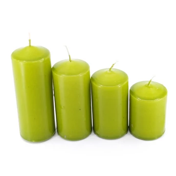 Adventi lépcsős gyertya 4 db-os, zöld