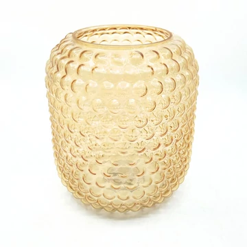 Pöttyös váza/mécsestartó 22 cm