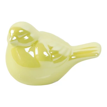 Aurora madár 9 cm sárga