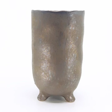Bronz lábas kaspó 12,5 cm