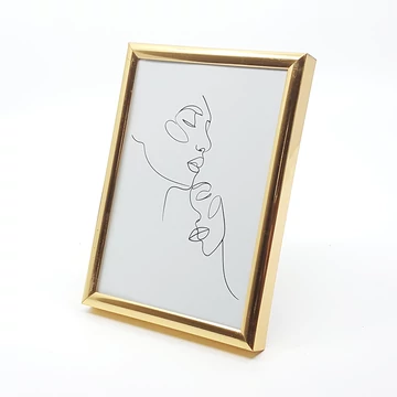 Képkeret arany 10 x 15 cm