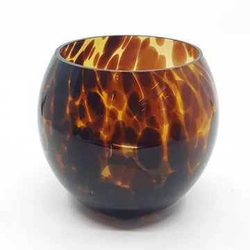 Teamécsestartó üveg 15x13 cm