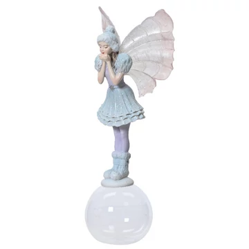 Elf kerámia kék 9x6x21 cm