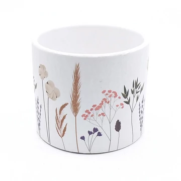 Kaspó virágos henger 15 cm
