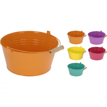 Színes cink tál 21.5 cm