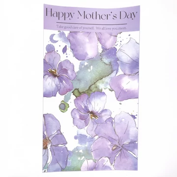 Happy Mother's Day papír 20 ív/csomag, lila