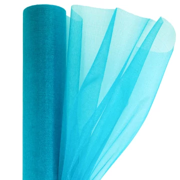 Organza 23,5 cm x 10 m, OA-SIMA-23-031 türkízkék