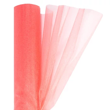 Organza 23,5 cm x 10 m, OA-SIMA-23-177 korall
