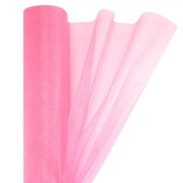 Organza 23,5 cm x 10 m, OA-SIMA-23-905 sötét rózsaszín