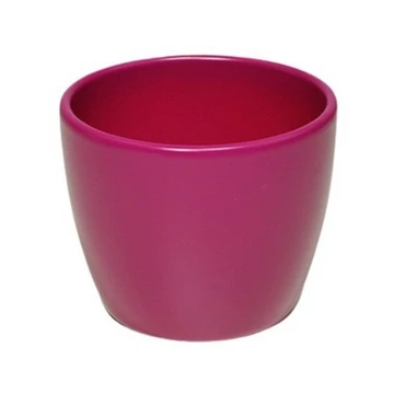 Kaspó 11 cm, fényes ciklámen