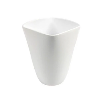 Kaspó – orchideás, 13 cm, matt fehér