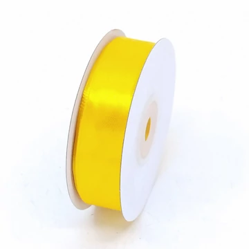 Szatén szalag 20 mm 22,86 m, SS-SZ-20-013 napsárga
