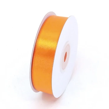 Szatén szalag 20 mm 22,86 m, SS-SZ-20-021 sötét narancs