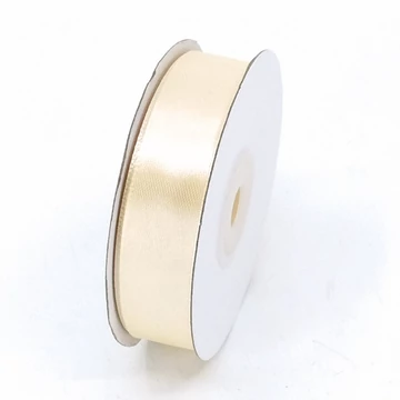 Szatén szalag 20 mm 22,86 m, SS-SZ-20-076 krém