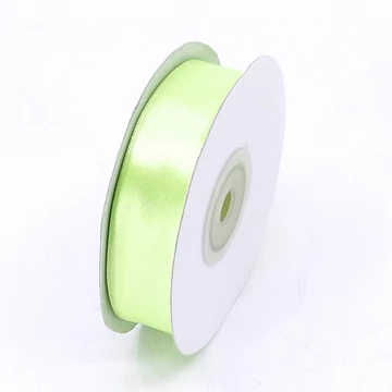 Szatén szalag 20 mm 22,86 m, lime zöld/élénk zöld