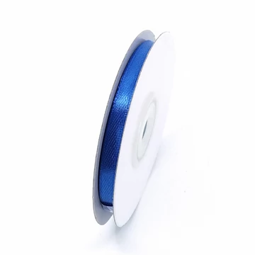 Szatén szalag  6 mm 22,86 m, SS-SZ-06-034 sötét(király)kék