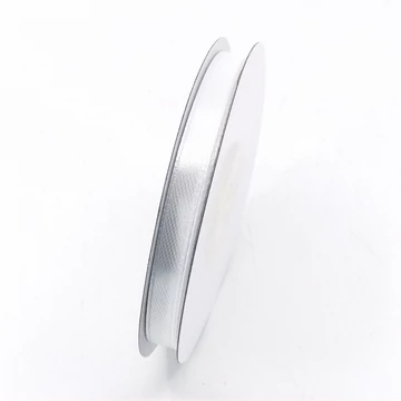 Szatén szalag  6 mm 22,86 m, SS-SZ-06-073 fehér