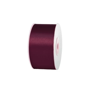 Szatén szalag 38 mm 22,86 m, SS-SZ-38-006 burgundi