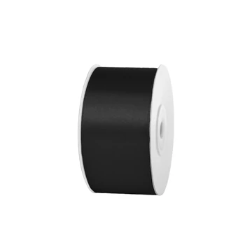 Szatén szalag 38 mm 22,86 m, SS-SZ-38-045 fekete